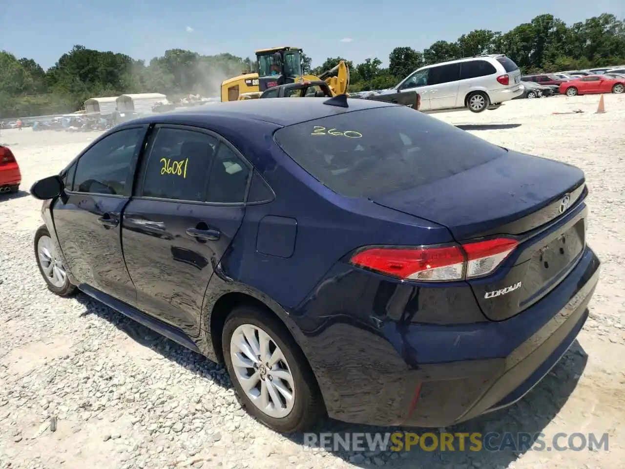 3 Photograph of a damaged car 5YFVPMAE2MP208380 TOYOTA COROLLA 2021