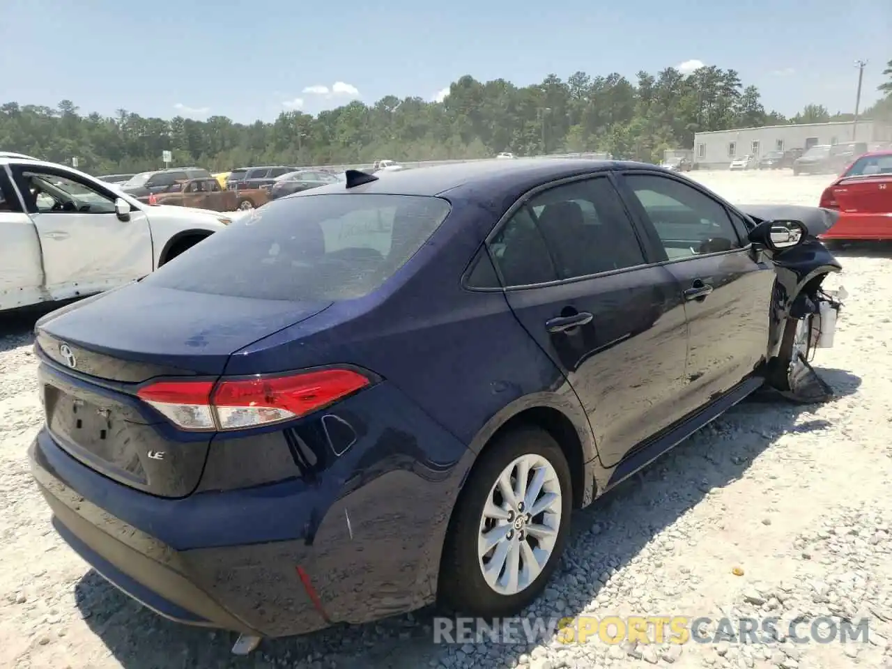 4 Photograph of a damaged car 5YFVPMAE2MP208380 TOYOTA COROLLA 2021