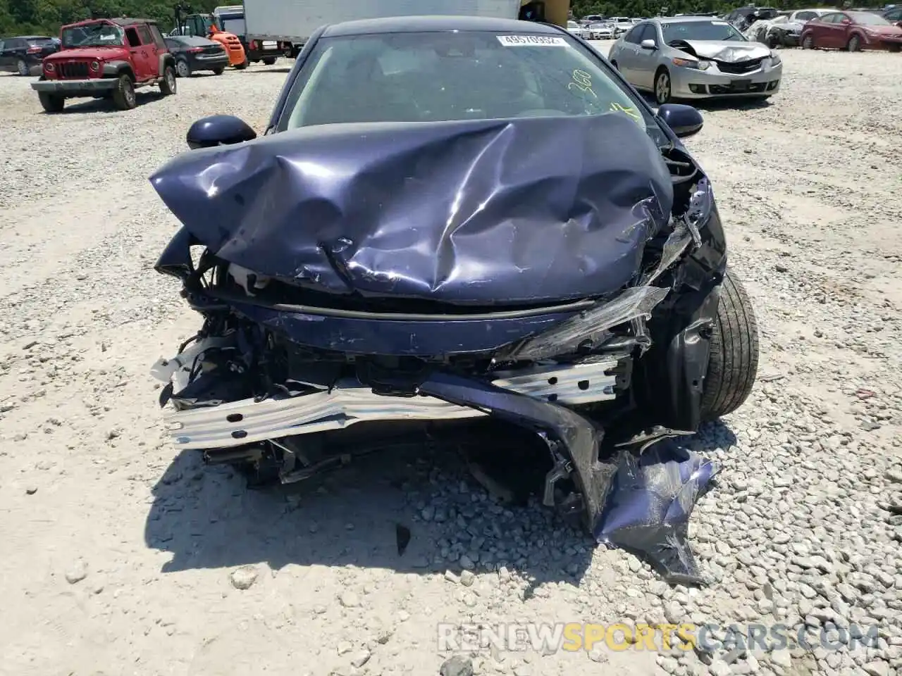 9 Photograph of a damaged car 5YFVPMAE2MP208380 TOYOTA COROLLA 2021