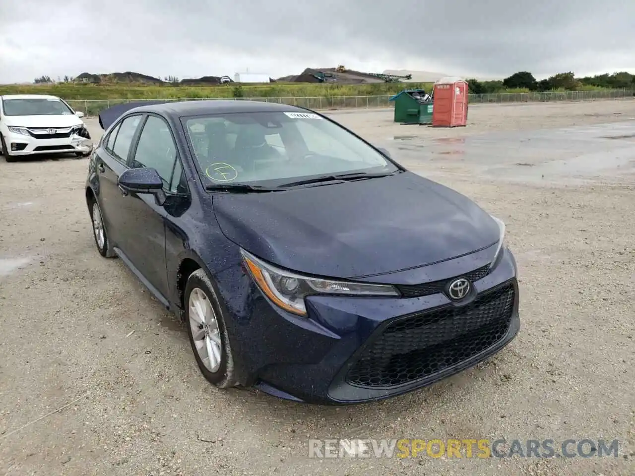 1 Photograph of a damaged car 5YFVPMAE2MP208430 TOYOTA COROLLA 2021