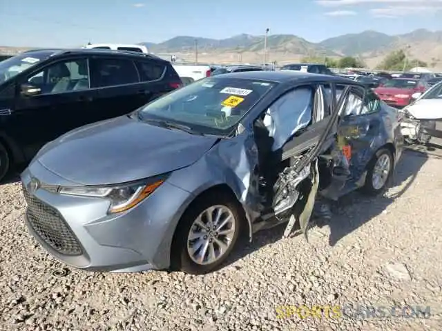 2 Photograph of a damaged car 5YFVPMAE3MP213586 TOYOTA COROLLA 2021