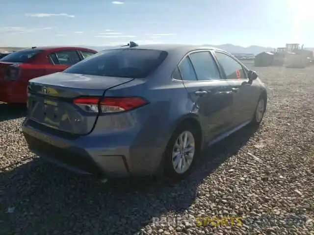 4 Photograph of a damaged car 5YFVPMAE3MP213586 TOYOTA COROLLA 2021