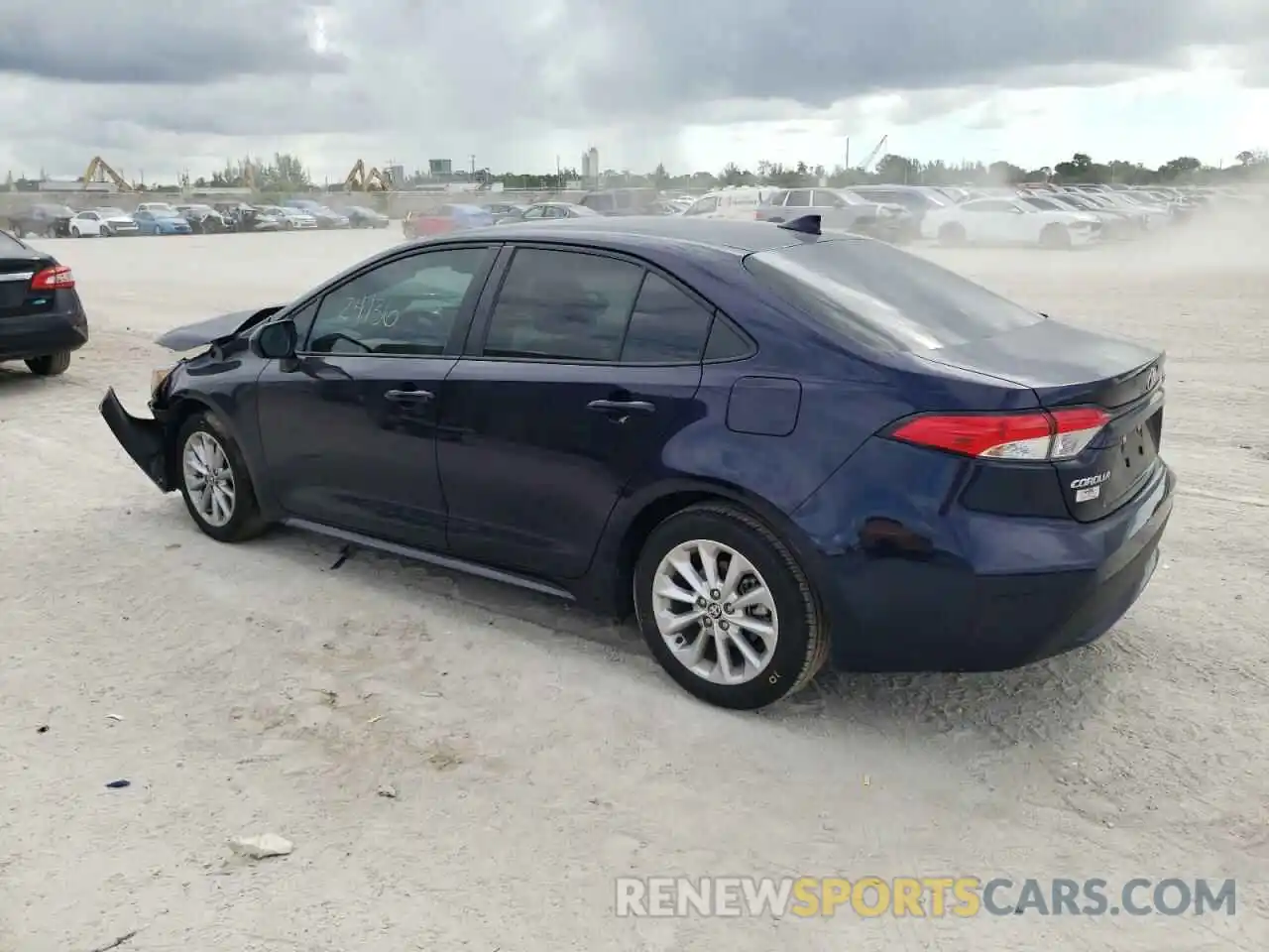 3 Photograph of a damaged car 5YFVPMAE3MP258608 TOYOTA COROLLA 2021