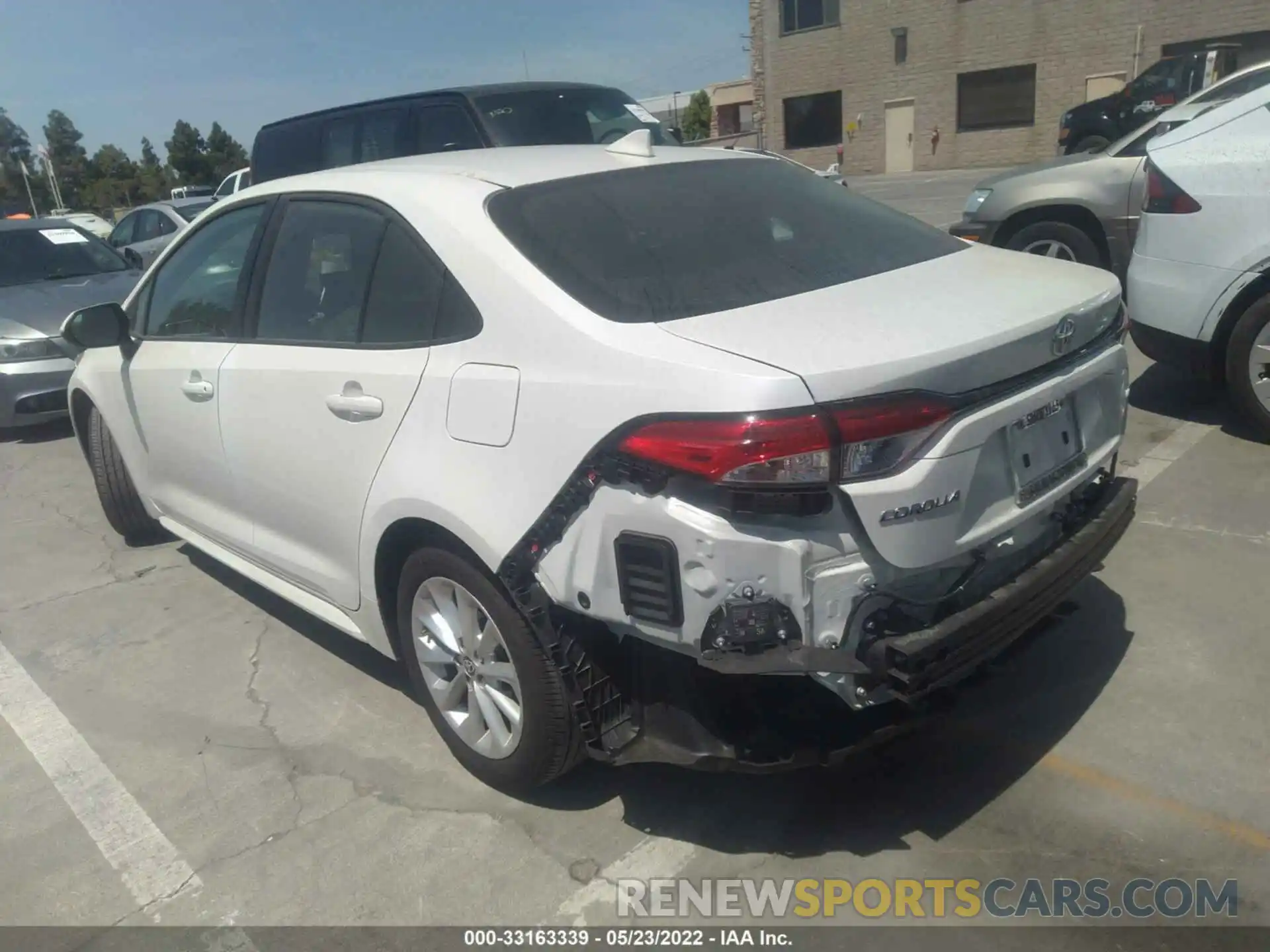 3 Photograph of a damaged car 5YFVPMAE3MP263484 TOYOTA COROLLA 2021