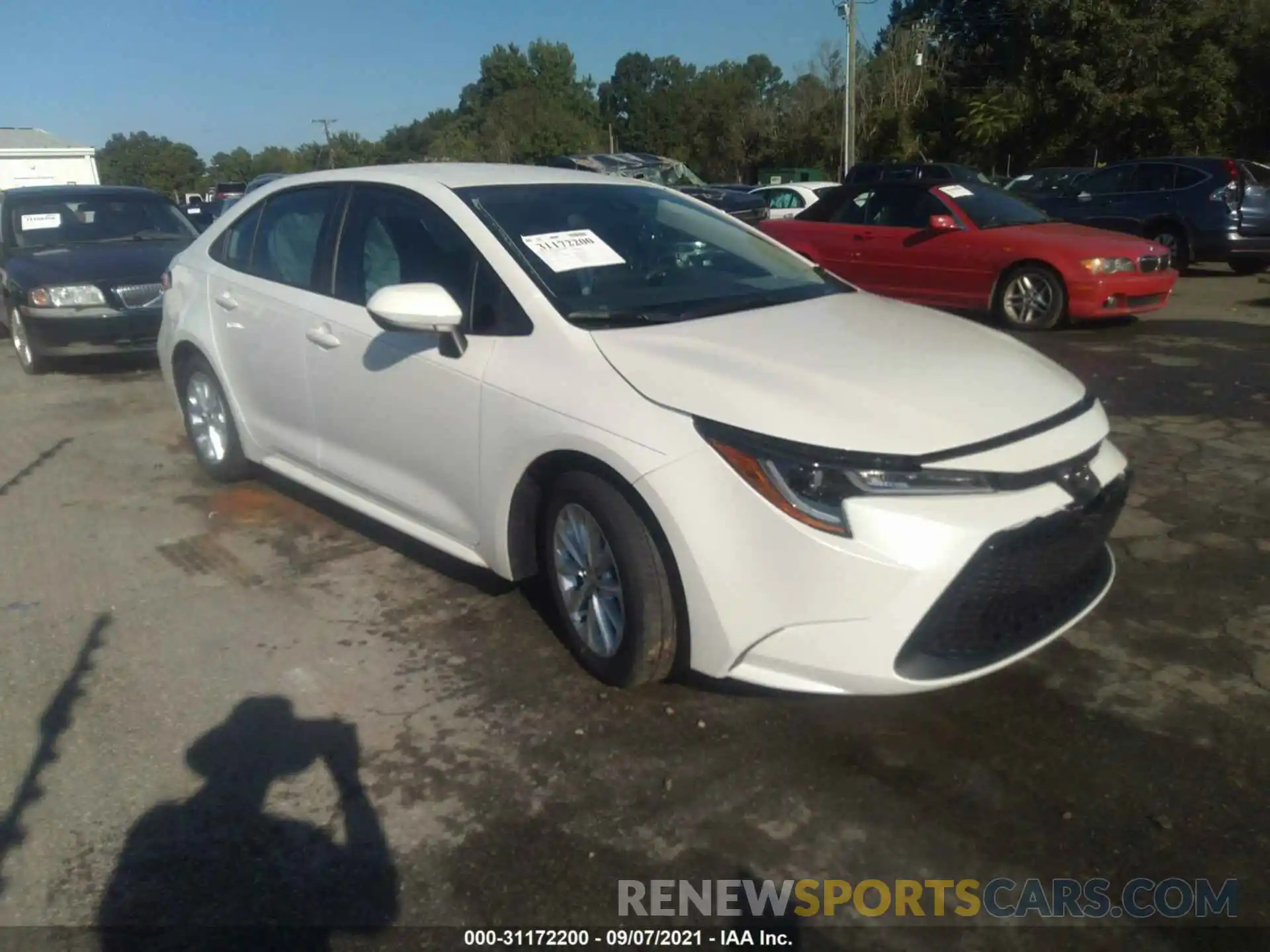 1 Photograph of a damaged car 5YFVPMAE3MP268474 TOYOTA COROLLA 2021