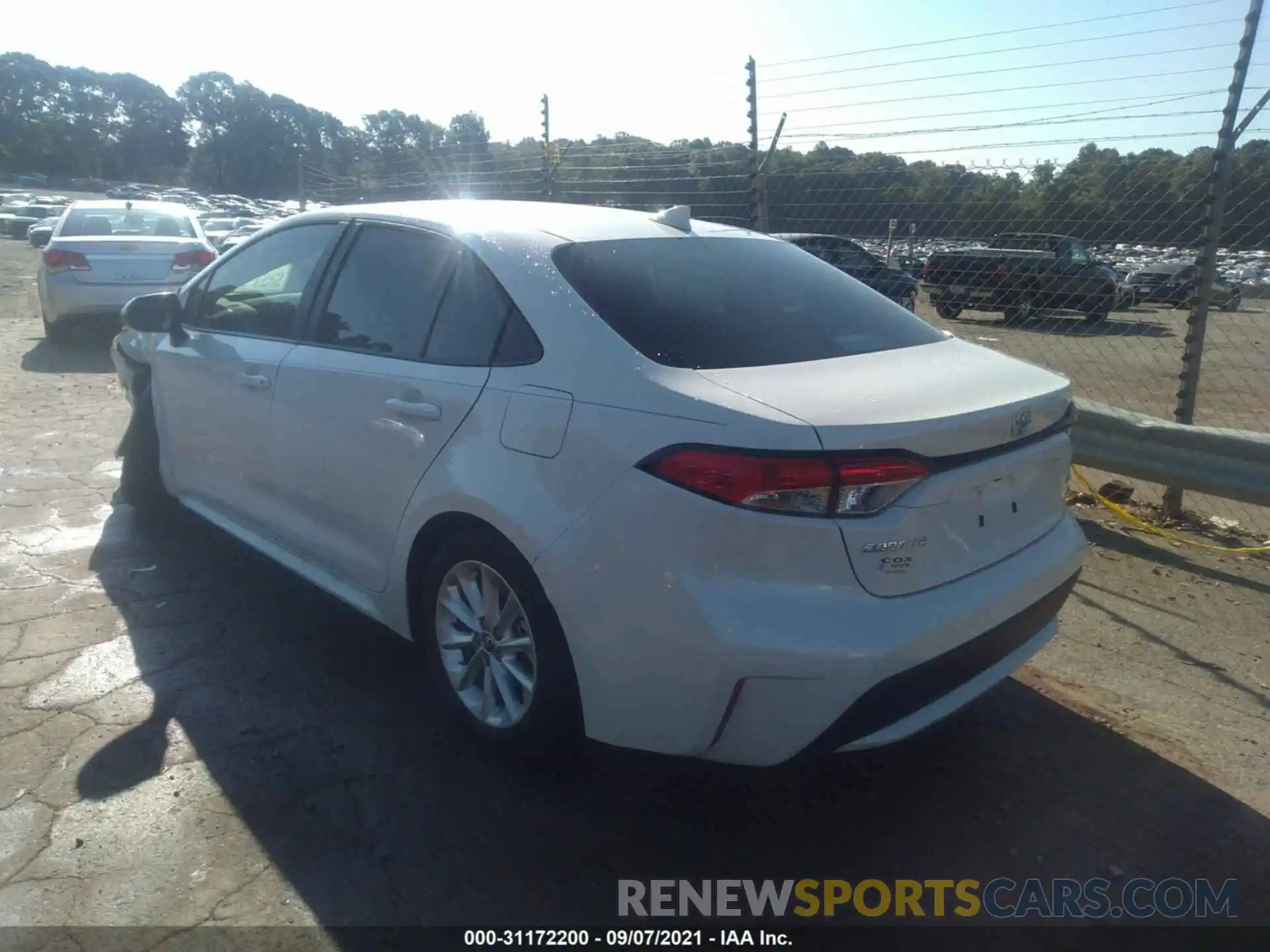 3 Photograph of a damaged car 5YFVPMAE3MP268474 TOYOTA COROLLA 2021