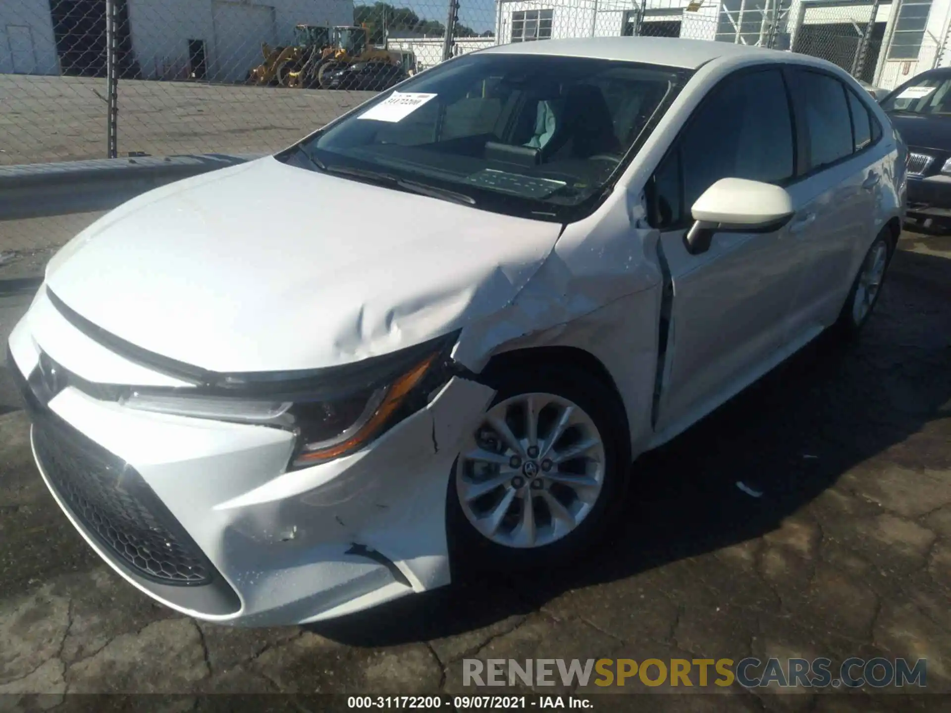 6 Photograph of a damaged car 5YFVPMAE3MP268474 TOYOTA COROLLA 2021