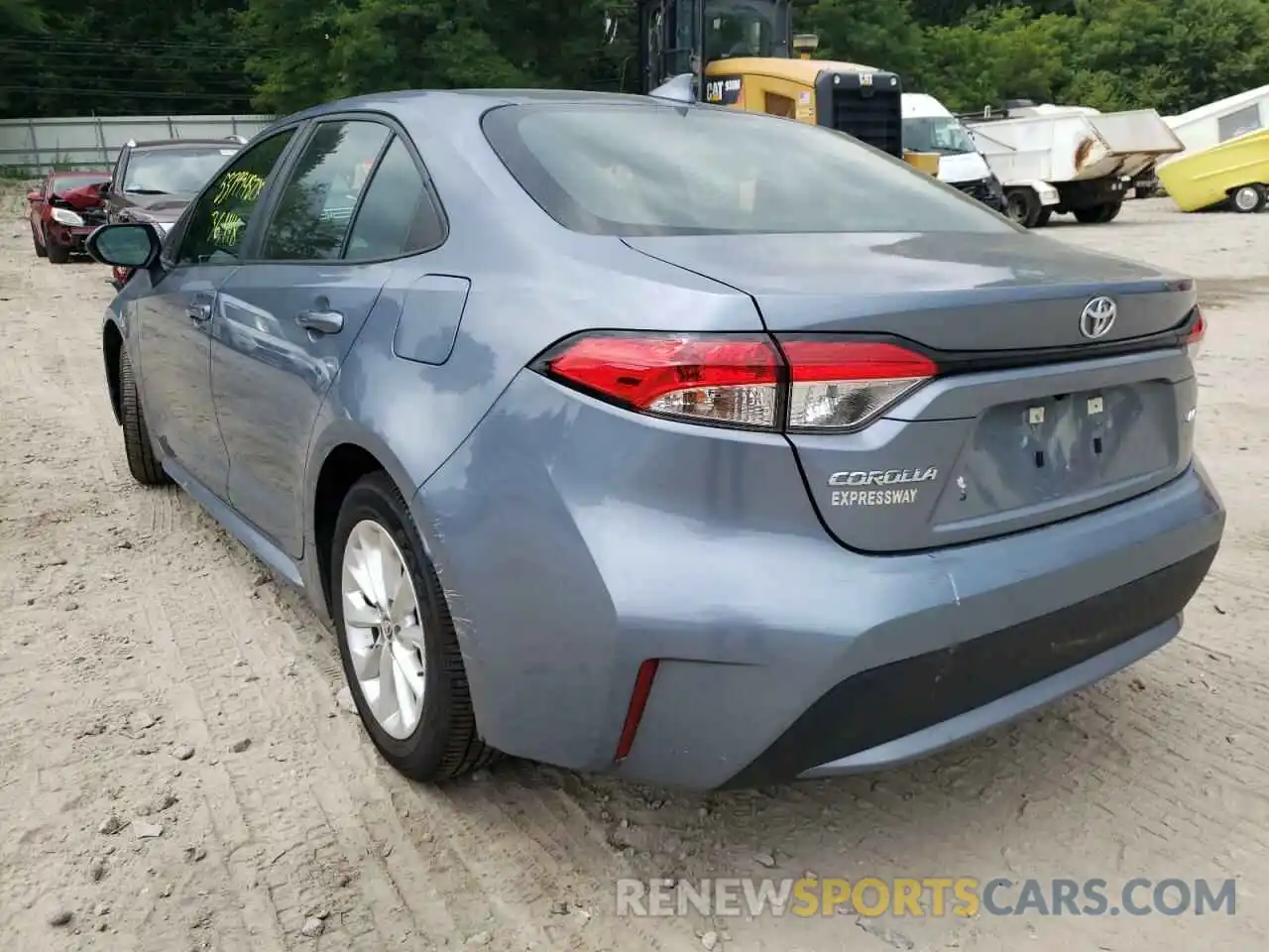 3 Photograph of a damaged car 5YFVPMAE4MP159392 TOYOTA COROLLA 2021