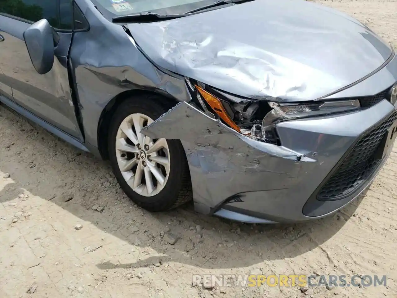 9 Photograph of a damaged car 5YFVPMAE4MP159392 TOYOTA COROLLA 2021