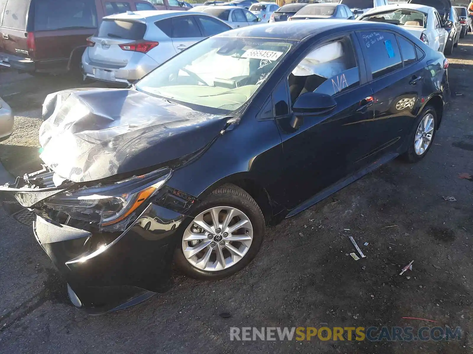 2 Photograph of a damaged car 5YFVPMAE4MP197012 TOYOTA COROLLA 2021