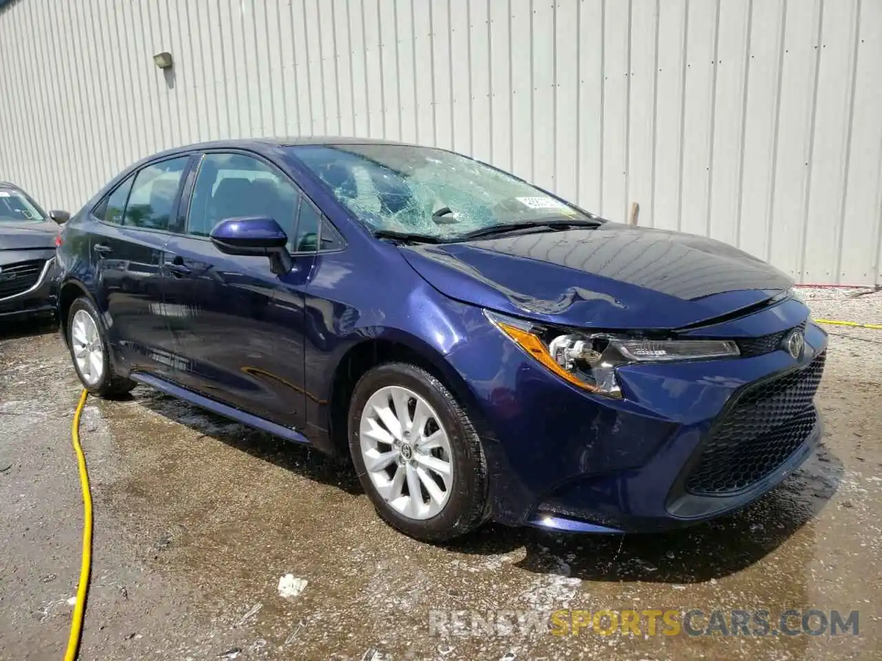 1 Photograph of a damaged car 5YFVPMAE4MP197883 TOYOTA COROLLA 2021