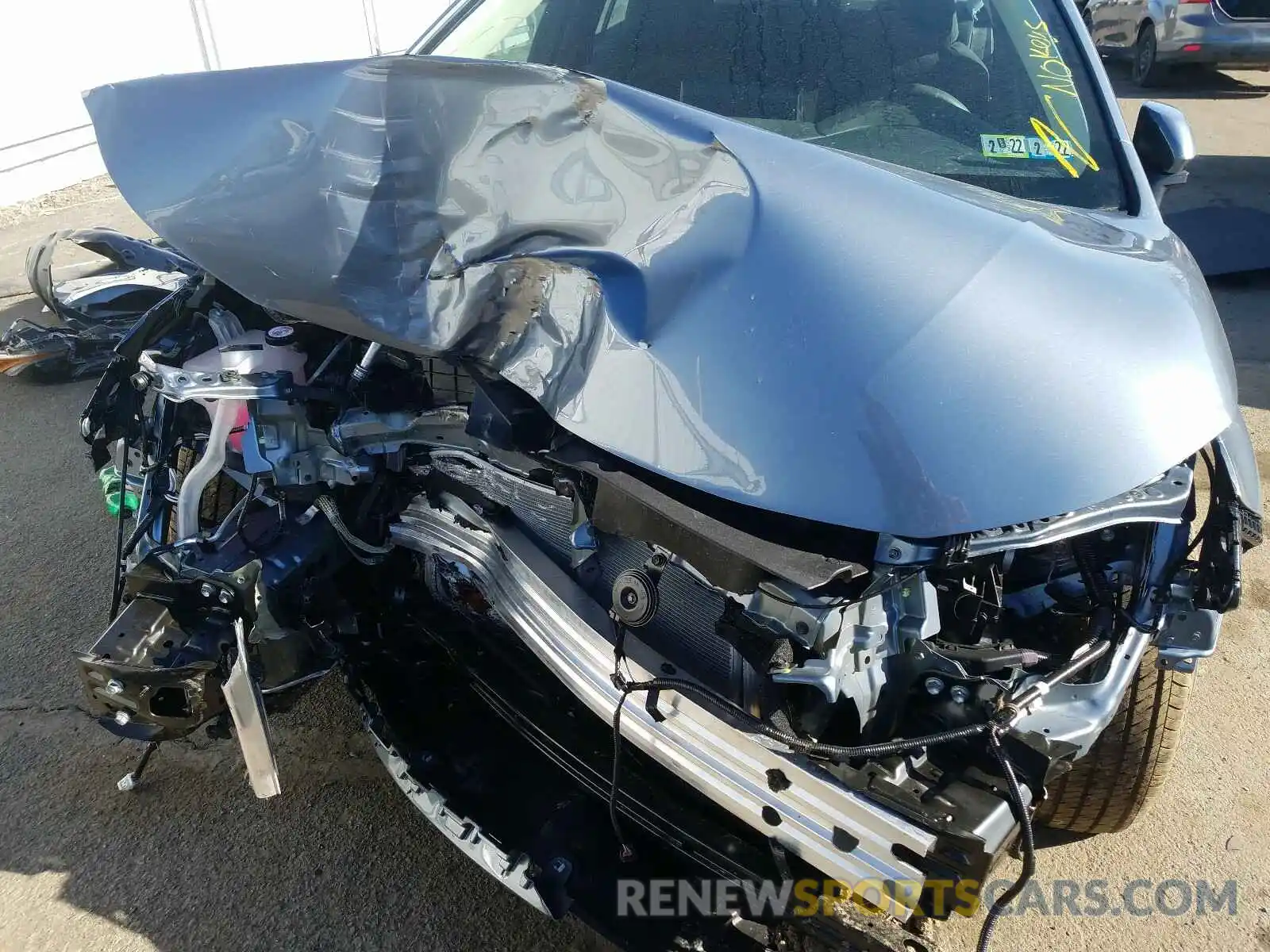 9 Photograph of a damaged car 5YFVPMAE4MP202354 TOYOTA COROLLA 2021