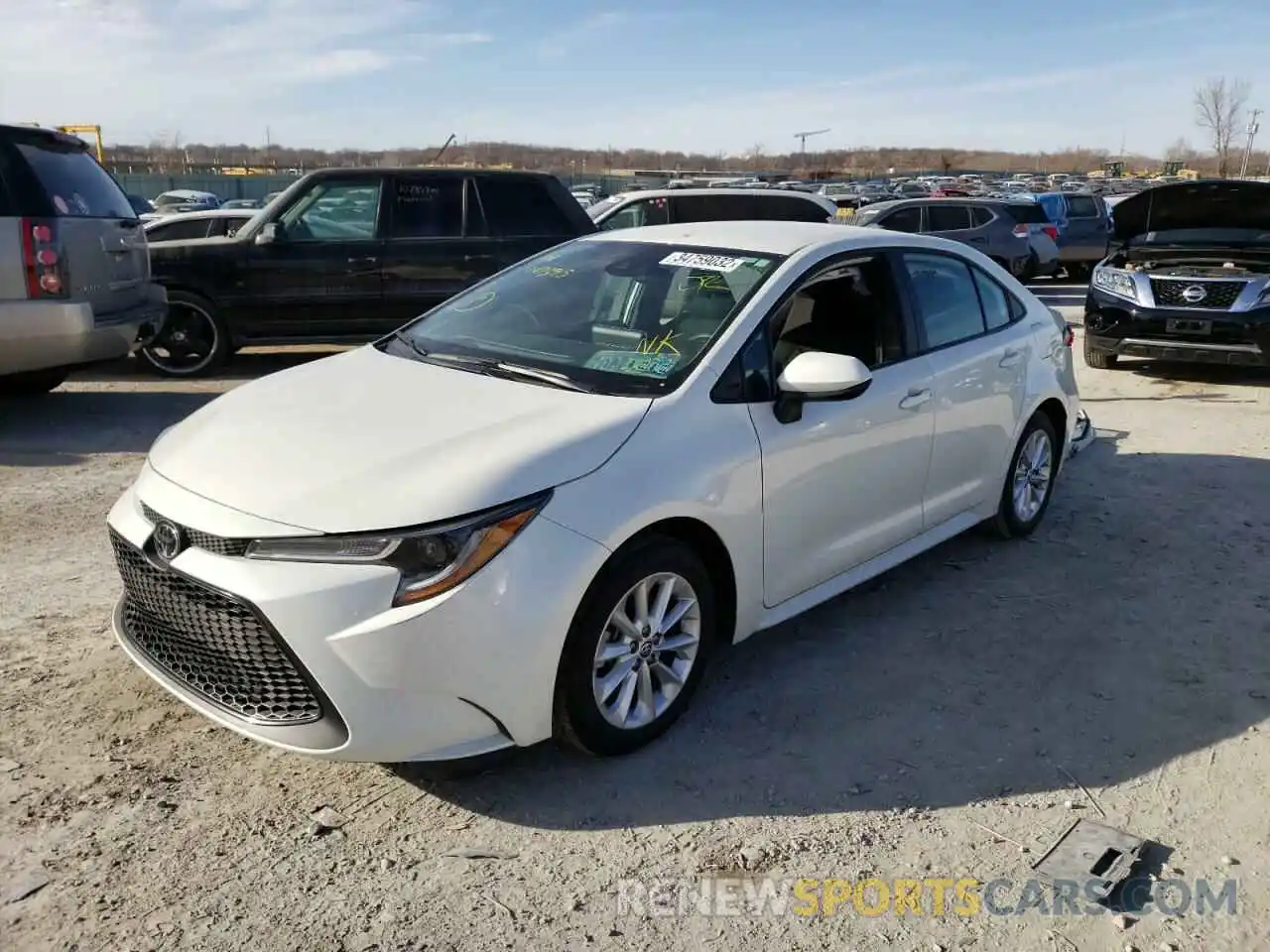 2 Photograph of a damaged car 5YFVPMAE5MP147395 TOYOTA COROLLA 2021