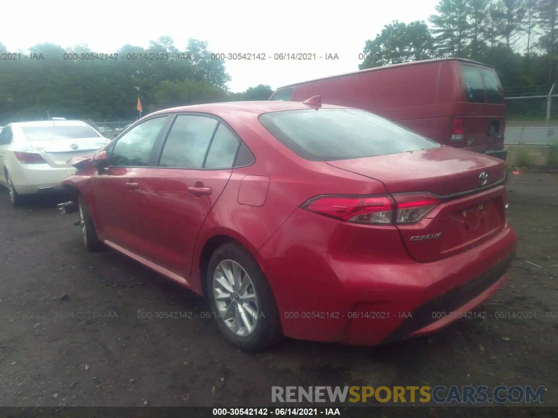 3 Photograph of a damaged car 5YFVPMAE5MP224265 TOYOTA COROLLA 2021