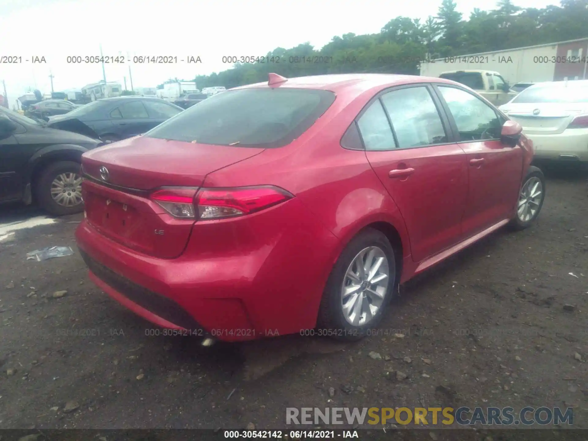 4 Photograph of a damaged car 5YFVPMAE5MP224265 TOYOTA COROLLA 2021