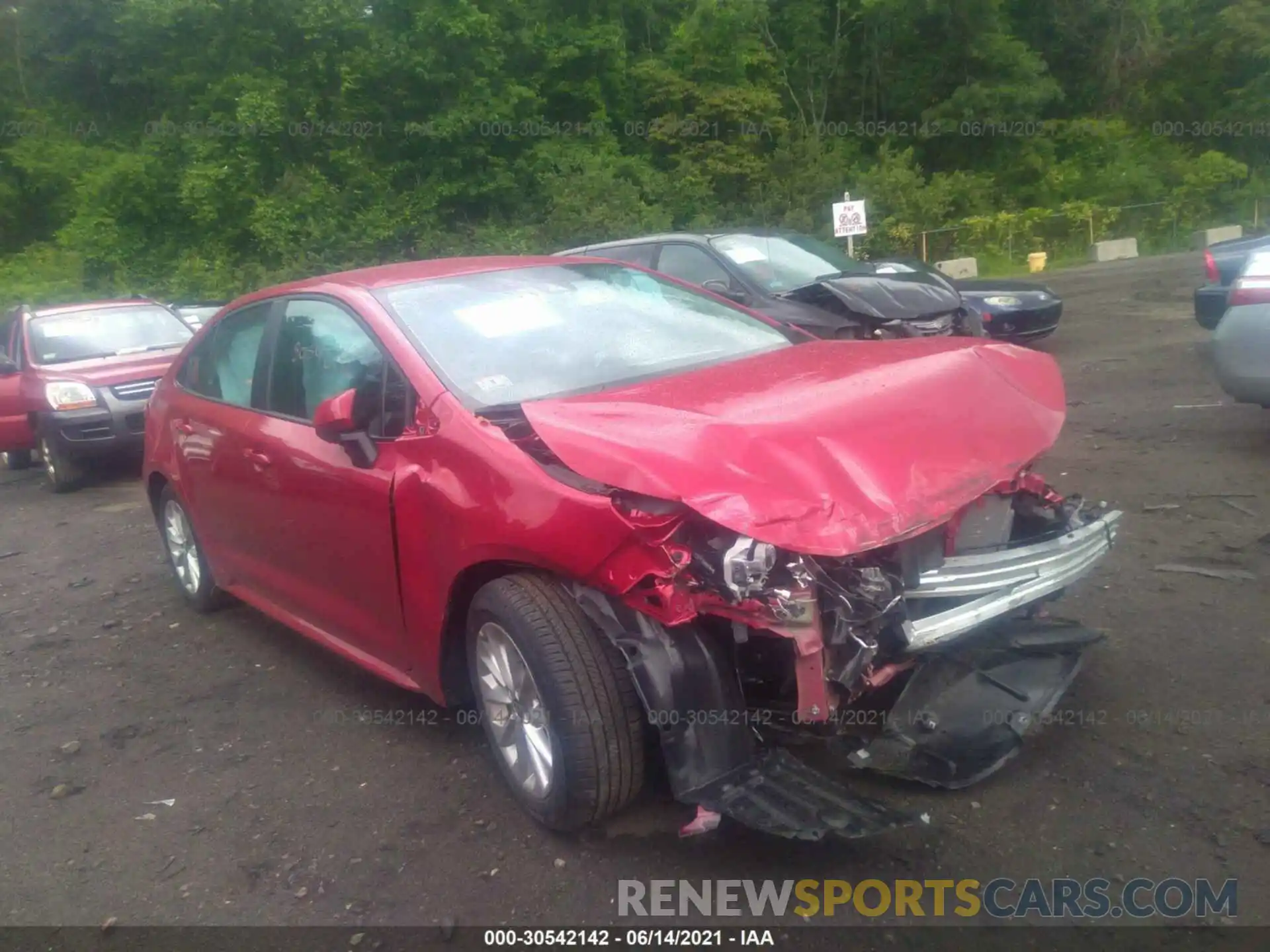 6 Photograph of a damaged car 5YFVPMAE5MP224265 TOYOTA COROLLA 2021