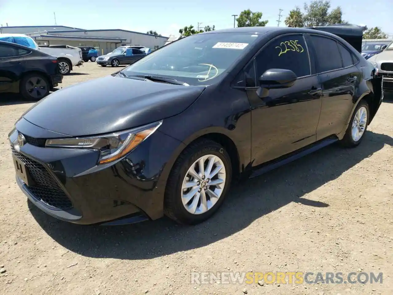 2 Photograph of a damaged car 5YFVPMAE5MP239123 TOYOTA COROLLA 2021