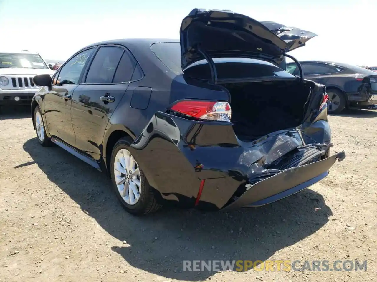 3 Photograph of a damaged car 5YFVPMAE5MP239123 TOYOTA COROLLA 2021