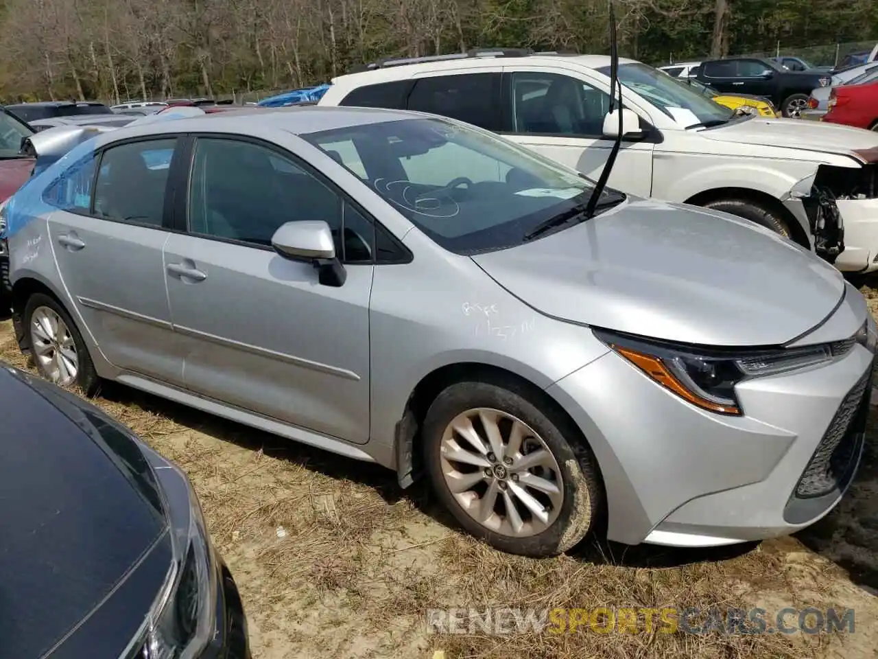 1 Photograph of a damaged car 5YFVPMAE5MP249408 TOYOTA COROLLA 2021