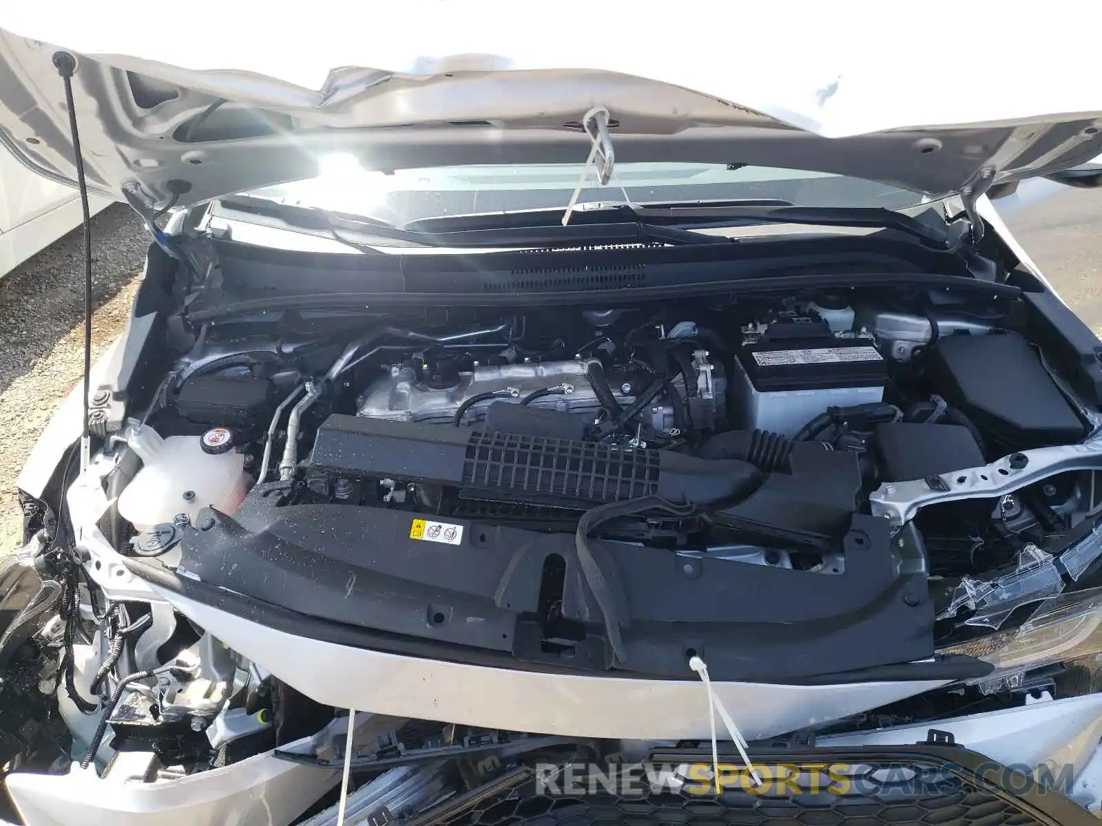 7 Photograph of a damaged car 5YFVPMAE5MP257010 TOYOTA COROLLA 2021