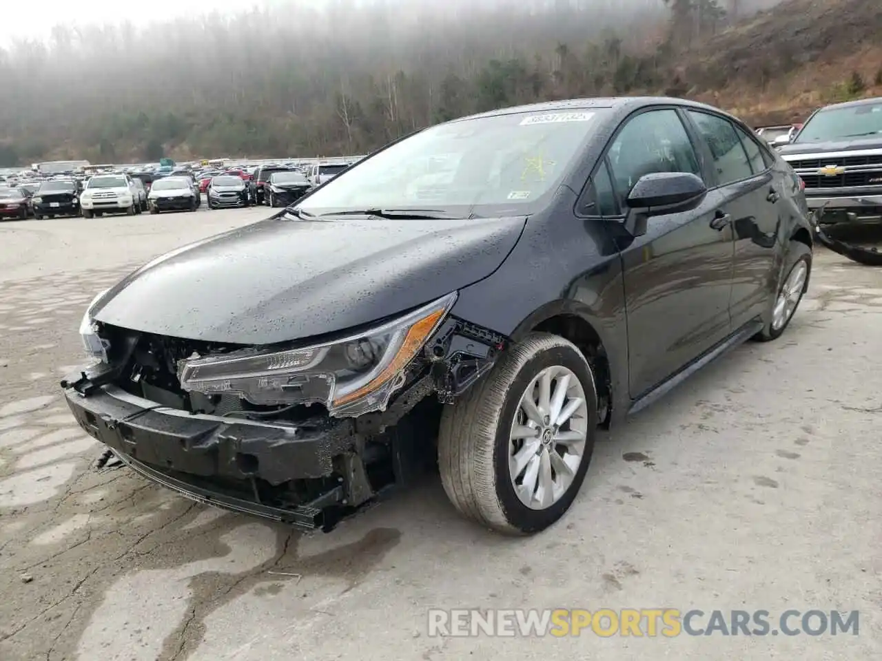 2 Photograph of a damaged car 5YFVPMAE5MP263034 TOYOTA COROLLA 2021