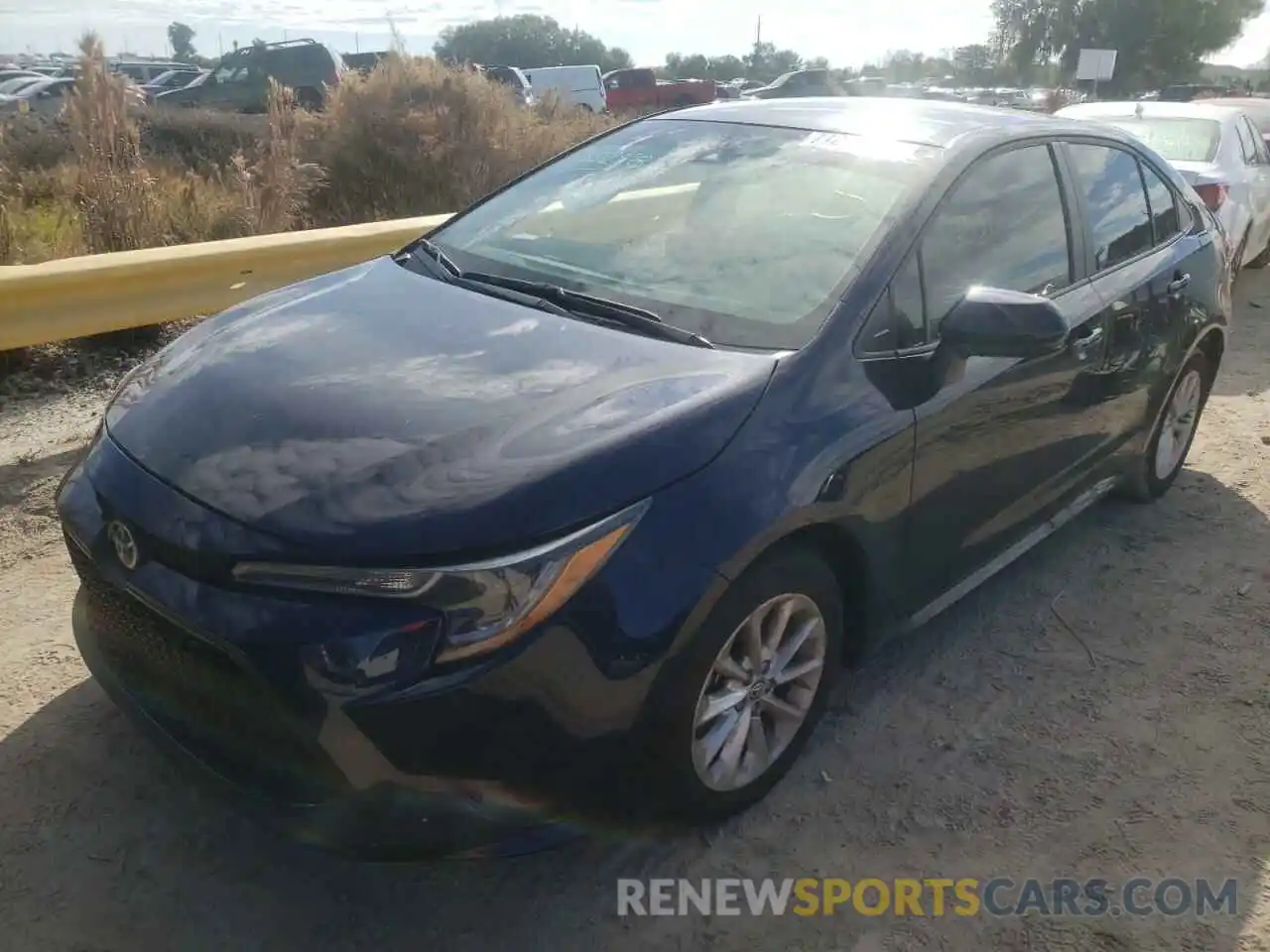 2 Photograph of a damaged car 5YFVPMAE5MP264619 TOYOTA COROLLA 2021