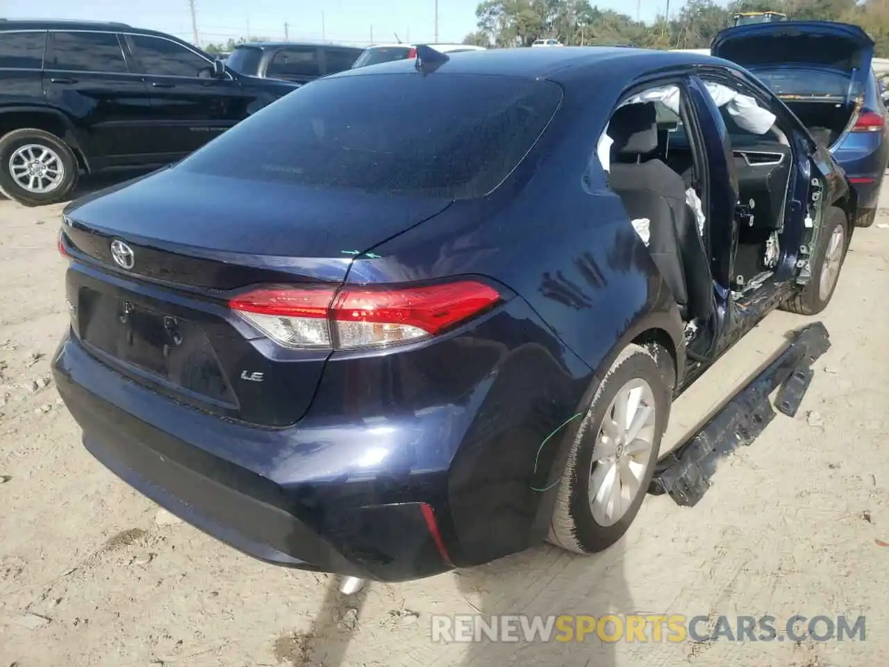 4 Photograph of a damaged car 5YFVPMAE5MP264619 TOYOTA COROLLA 2021