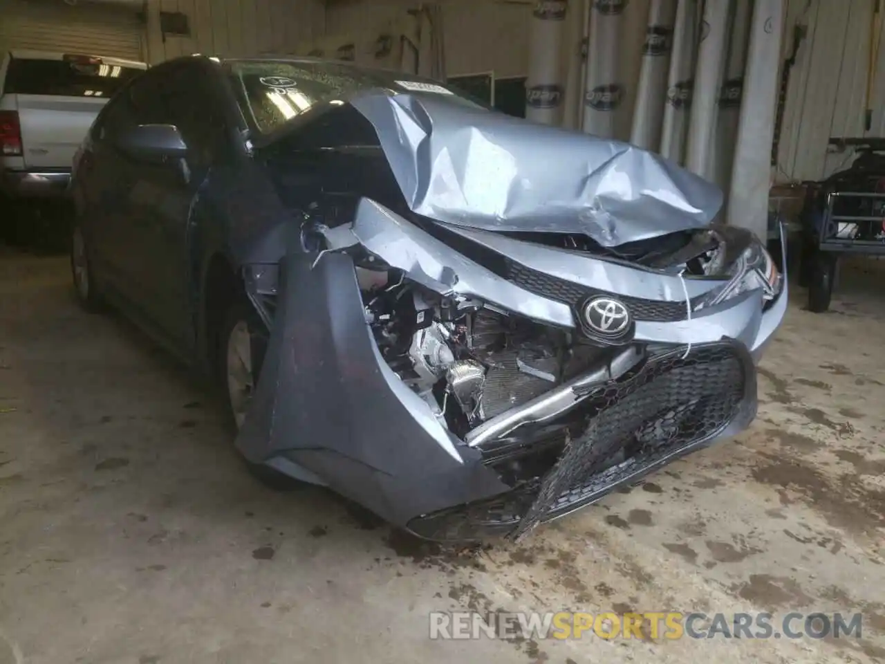 1 Photograph of a damaged car 5YFVPMAE5MP268038 TOYOTA COROLLA 2021