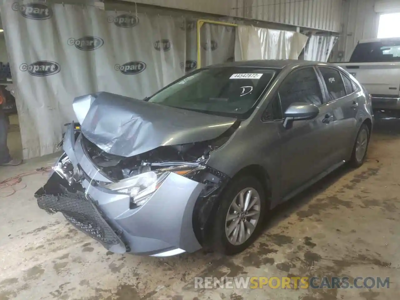 2 Photograph of a damaged car 5YFVPMAE5MP268038 TOYOTA COROLLA 2021