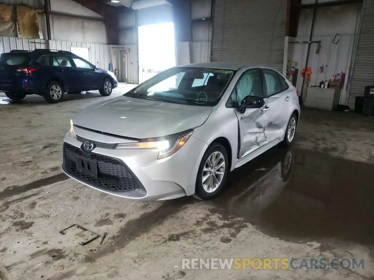 2 Photograph of a damaged car 5YFVPMAE6MP198470 TOYOTA COROLLA 2021