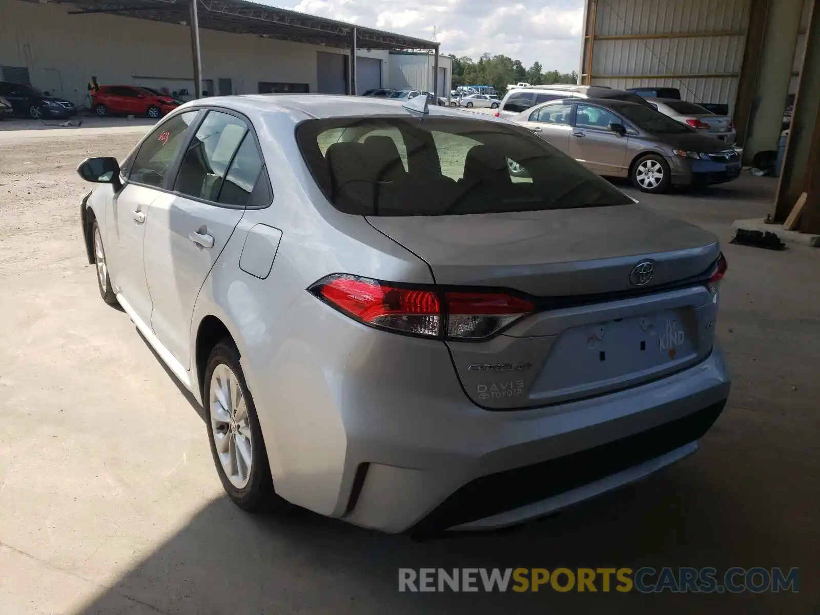 3 Photograph of a damaged car 5YFVPMAE6MP227644 TOYOTA COROLLA 2021