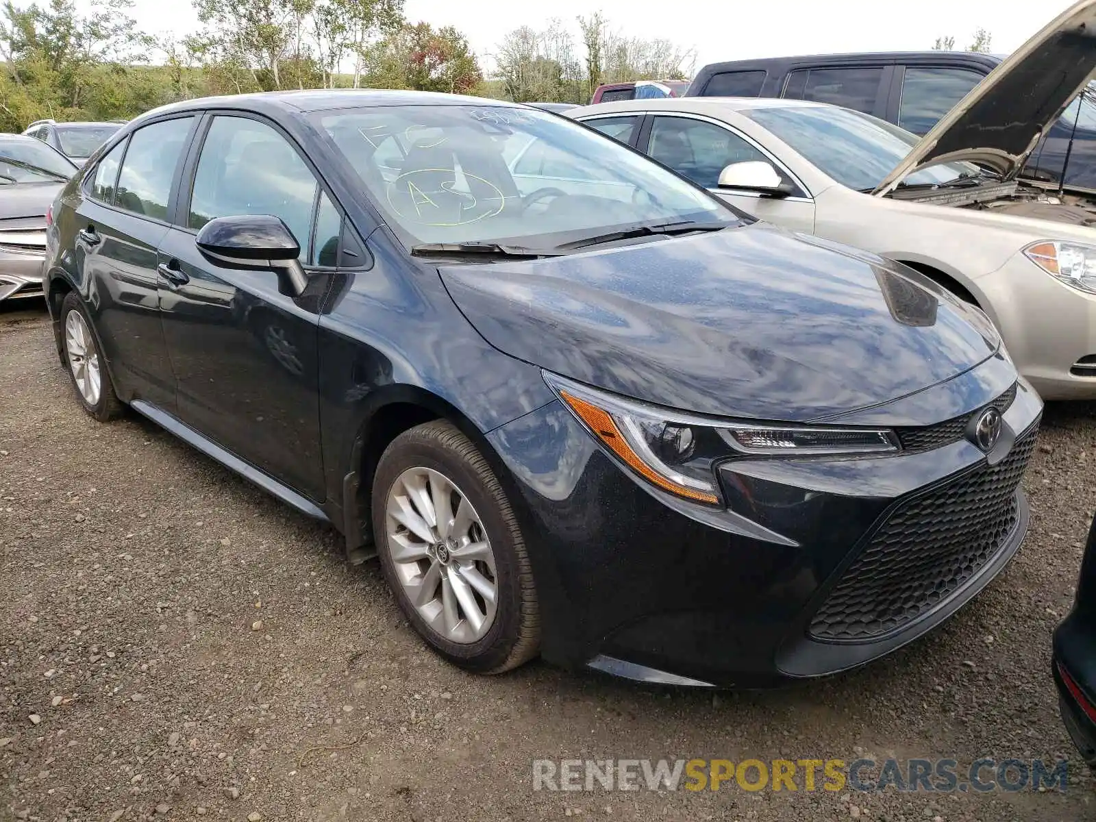 1 Photograph of a damaged car 5YFVPMAE6MP230138 TOYOTA COROLLA 2021