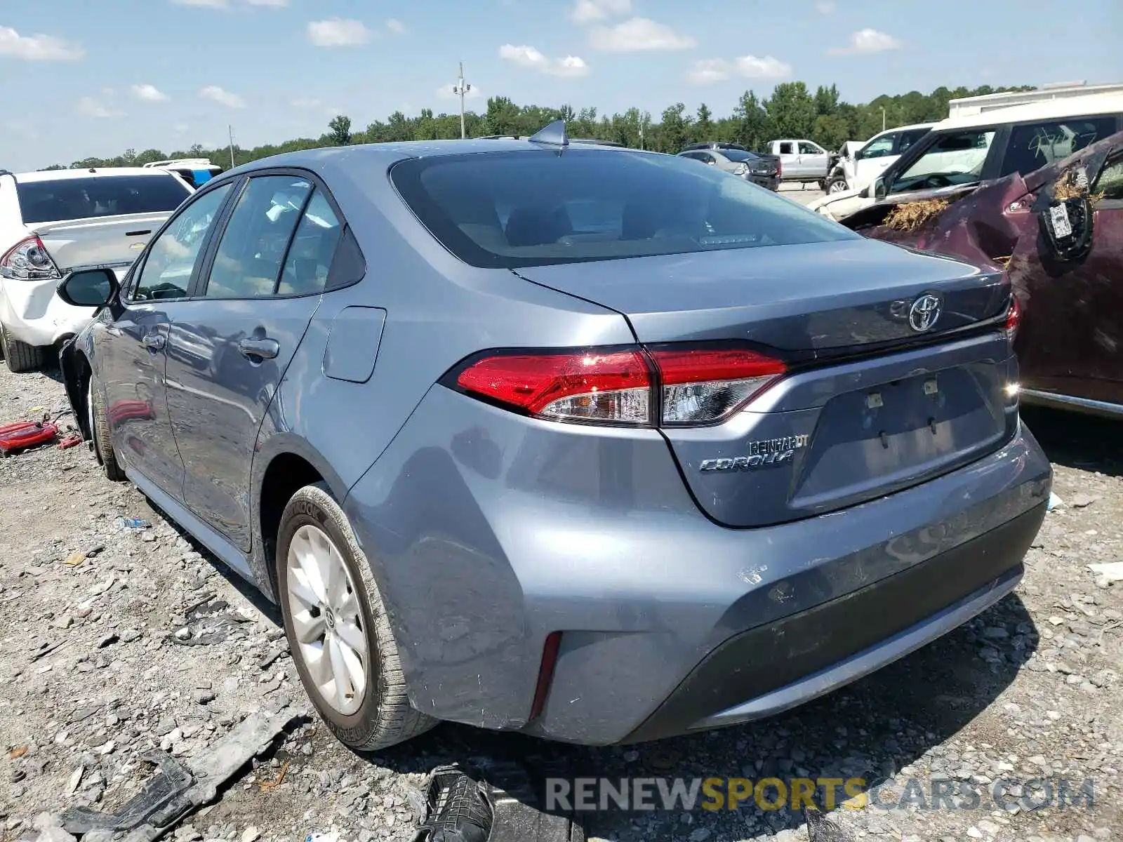 3 Photograph of a damaged car 5YFVPMAE7MP179104 TOYOTA COROLLA 2021