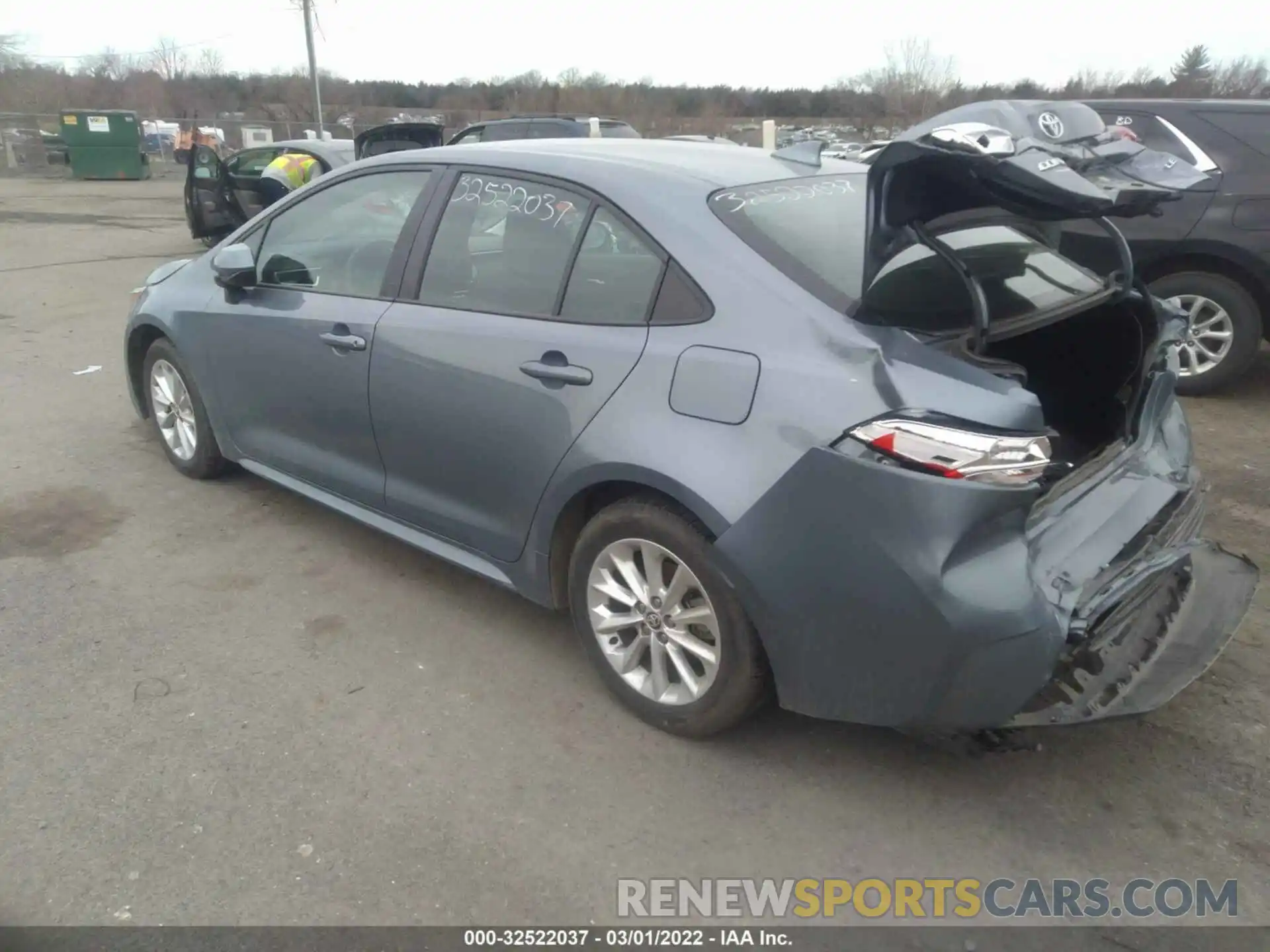 3 Photograph of a damaged car 5YFVPMAE7MP208925 TOYOTA COROLLA 2021