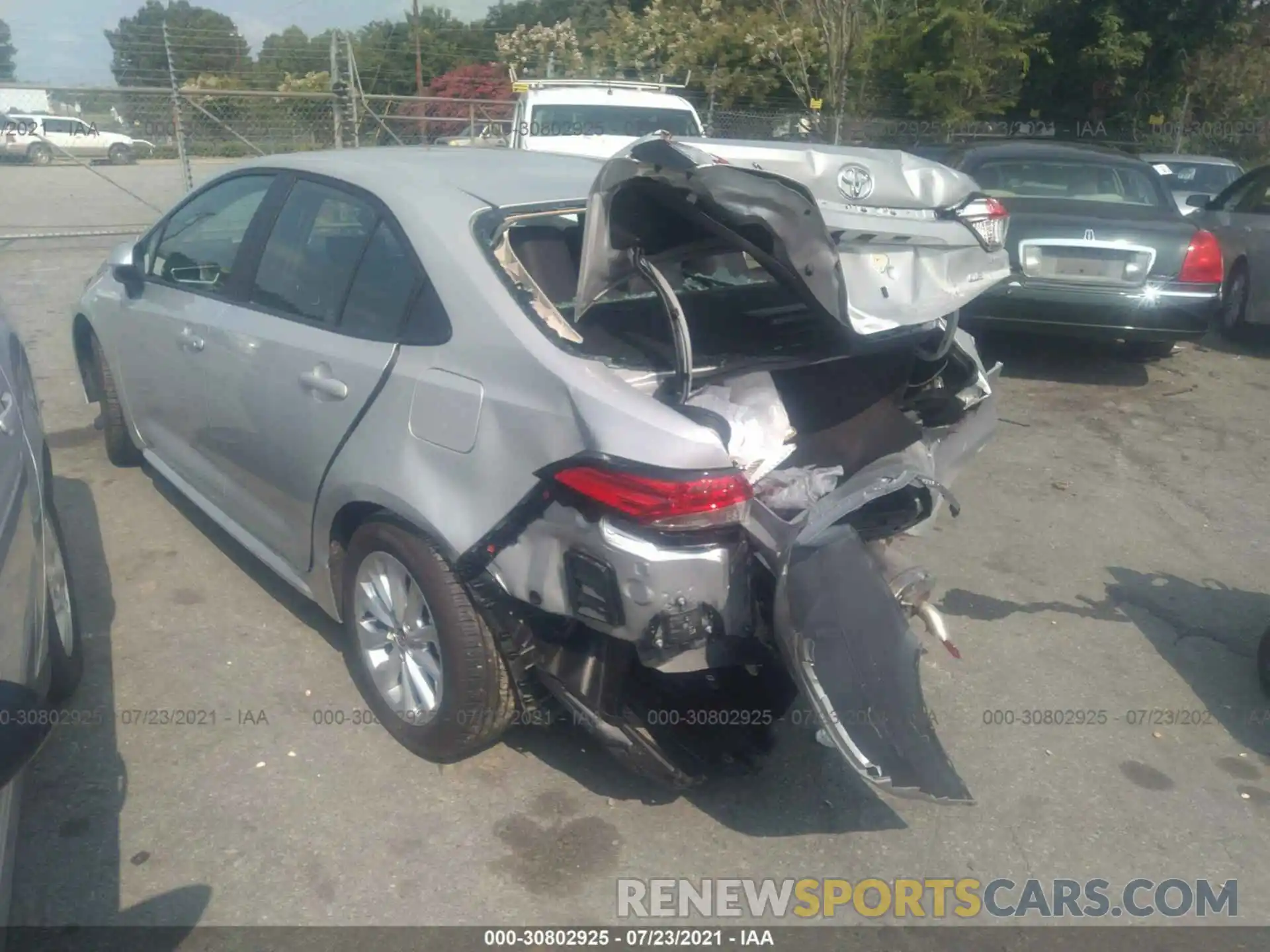 3 Photograph of a damaged car 5YFVPMAE7MP225644 TOYOTA COROLLA 2021