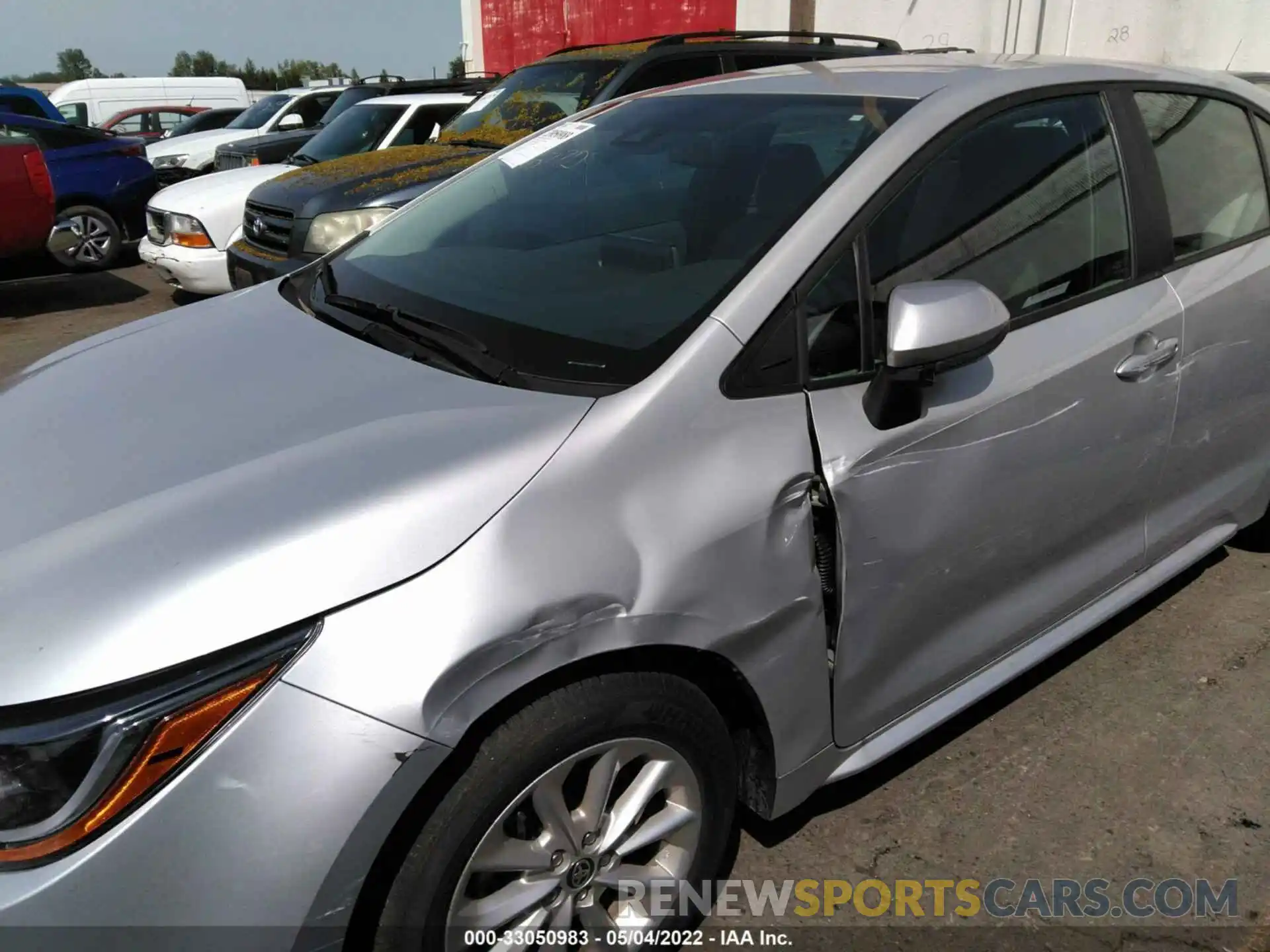 6 Photograph of a damaged car 5YFVPMAE7MP231248 TOYOTA COROLLA 2021