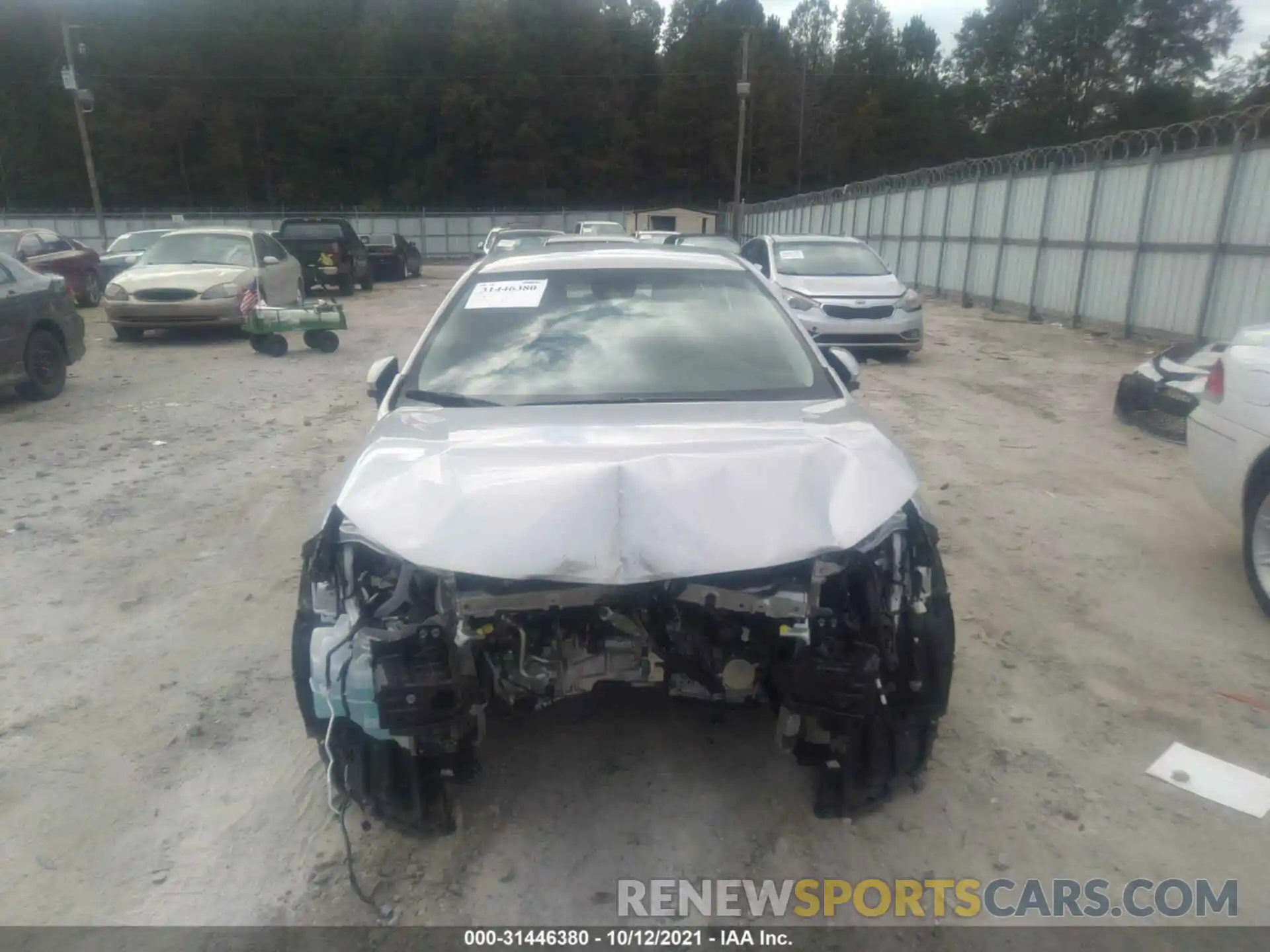 6 Photograph of a damaged car 5YFVPMAE7MP239608 TOYOTA COROLLA 2021