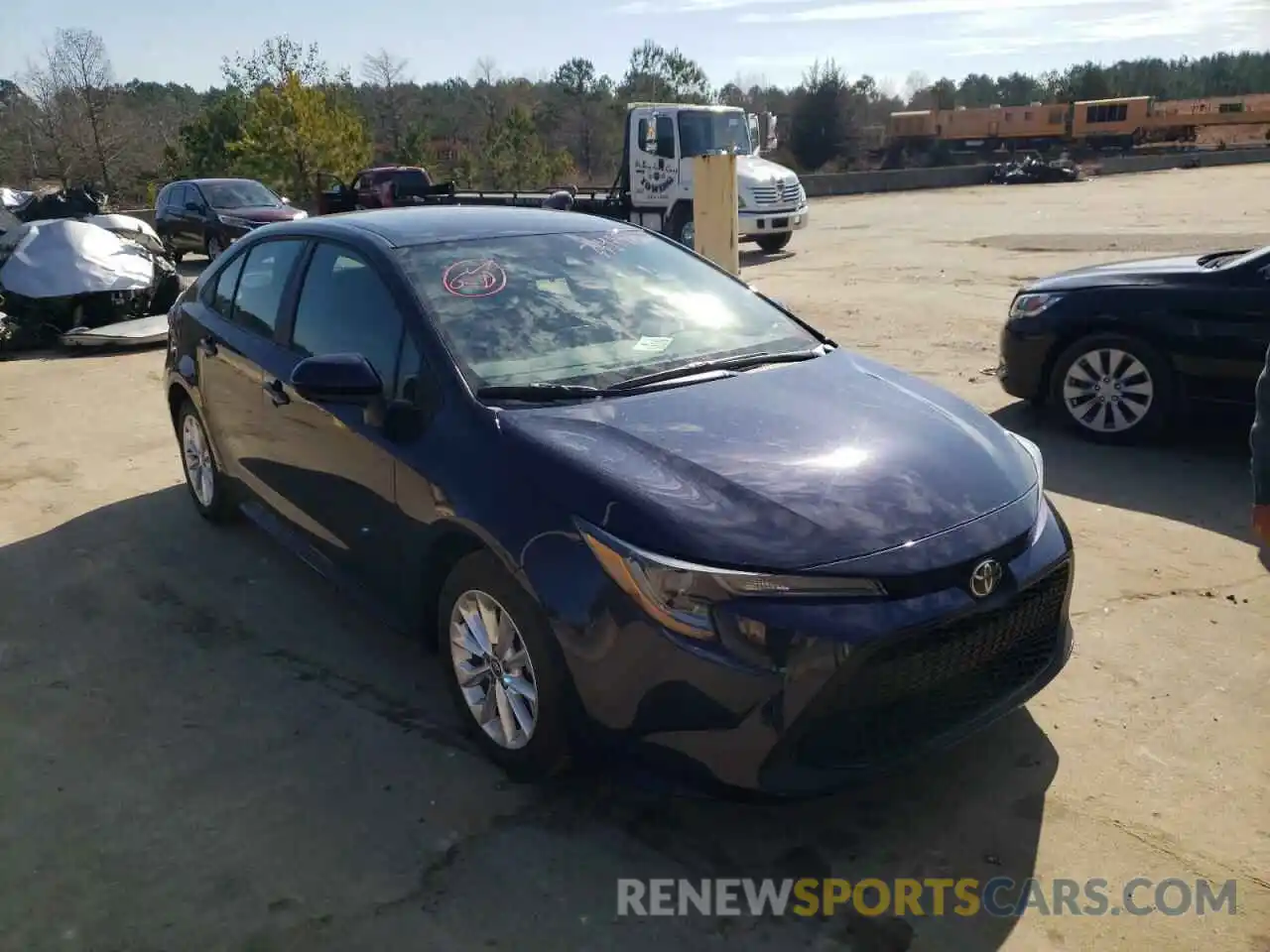 1 Photograph of a damaged car 5YFVPMAE7MP257204 TOYOTA COROLLA 2021