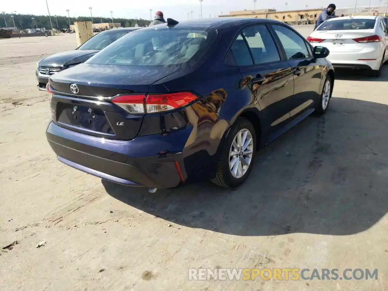 4 Photograph of a damaged car 5YFVPMAE7MP257204 TOYOTA COROLLA 2021