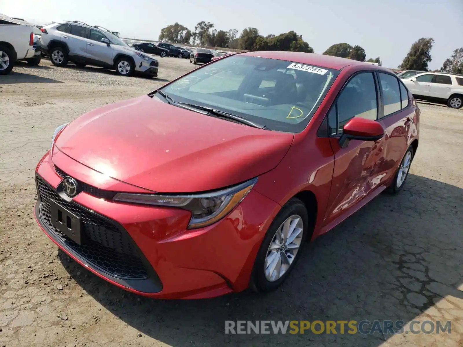 2 Photograph of a damaged car 5YFVPMAE7MP269529 TOYOTA COROLLA 2021