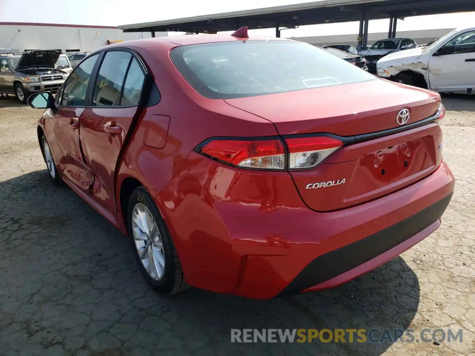 3 Photograph of a damaged car 5YFVPMAE7MP269529 TOYOTA COROLLA 2021