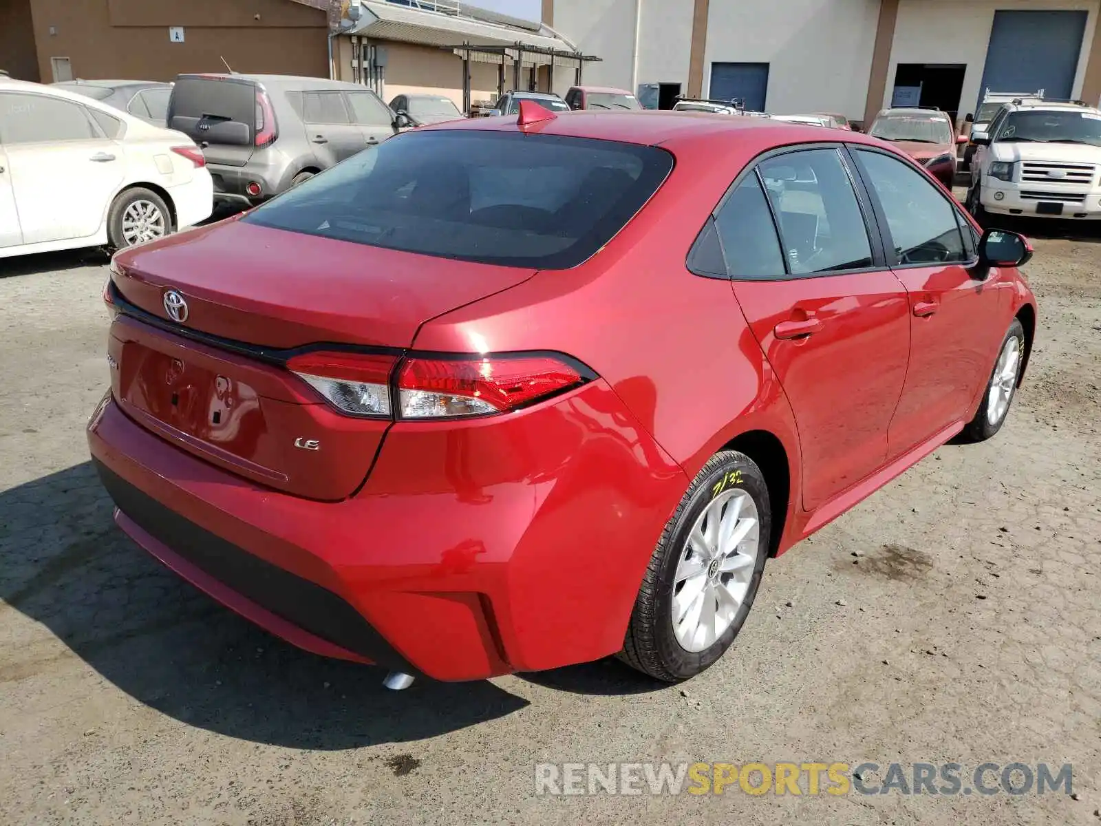 4 Photograph of a damaged car 5YFVPMAE7MP269529 TOYOTA COROLLA 2021