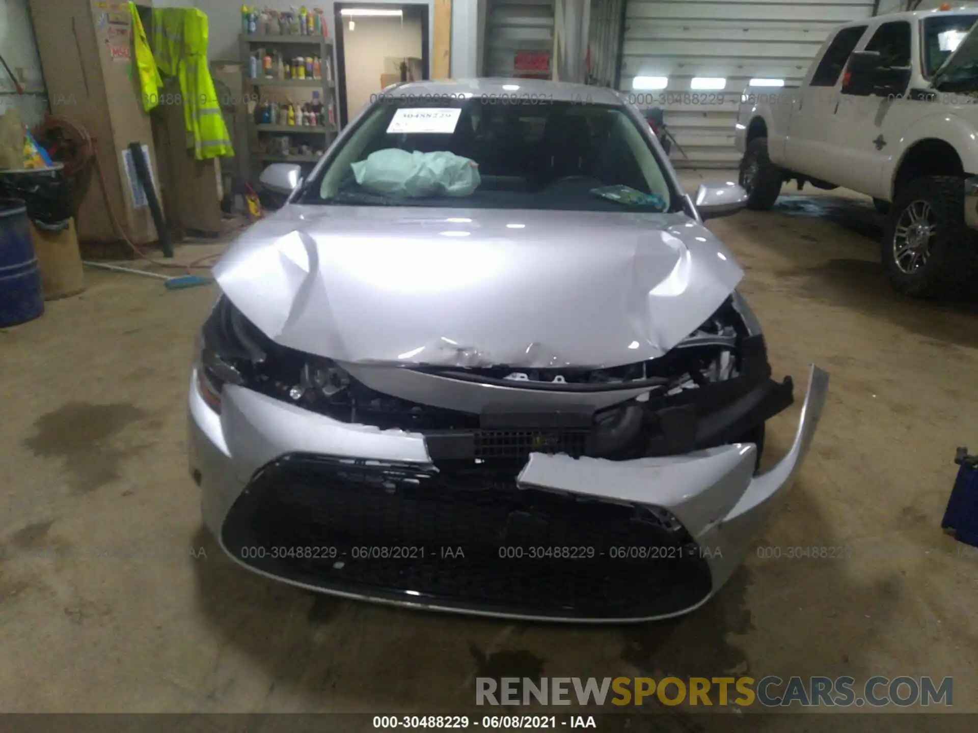 6 Photograph of a damaged car 5YFVPMAE8MP178270 TOYOTA COROLLA 2021