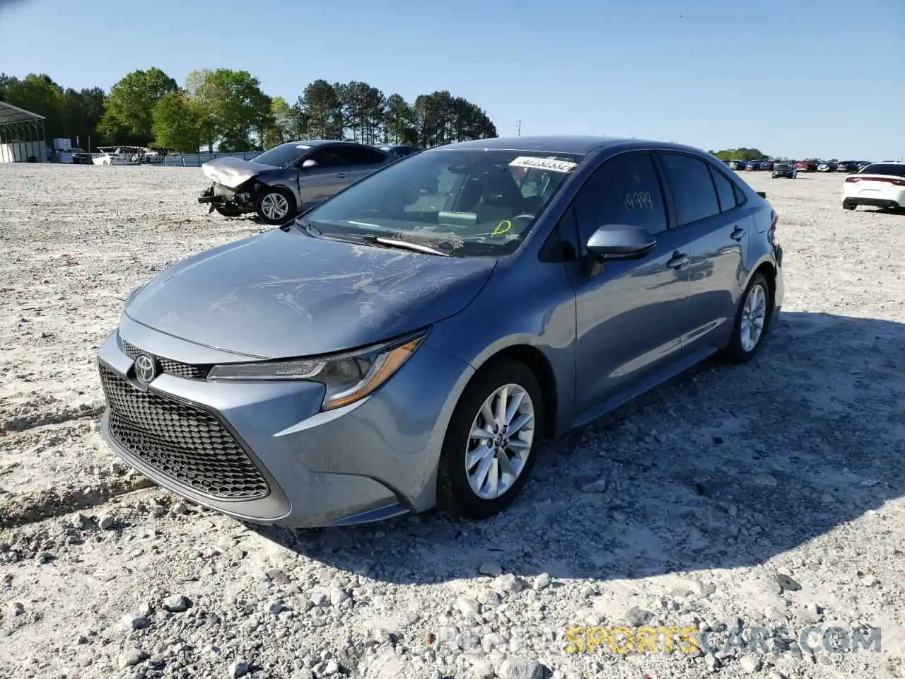 2 Photograph of a damaged car 5YFVPMAE8MP228715 TOYOTA COROLLA 2021