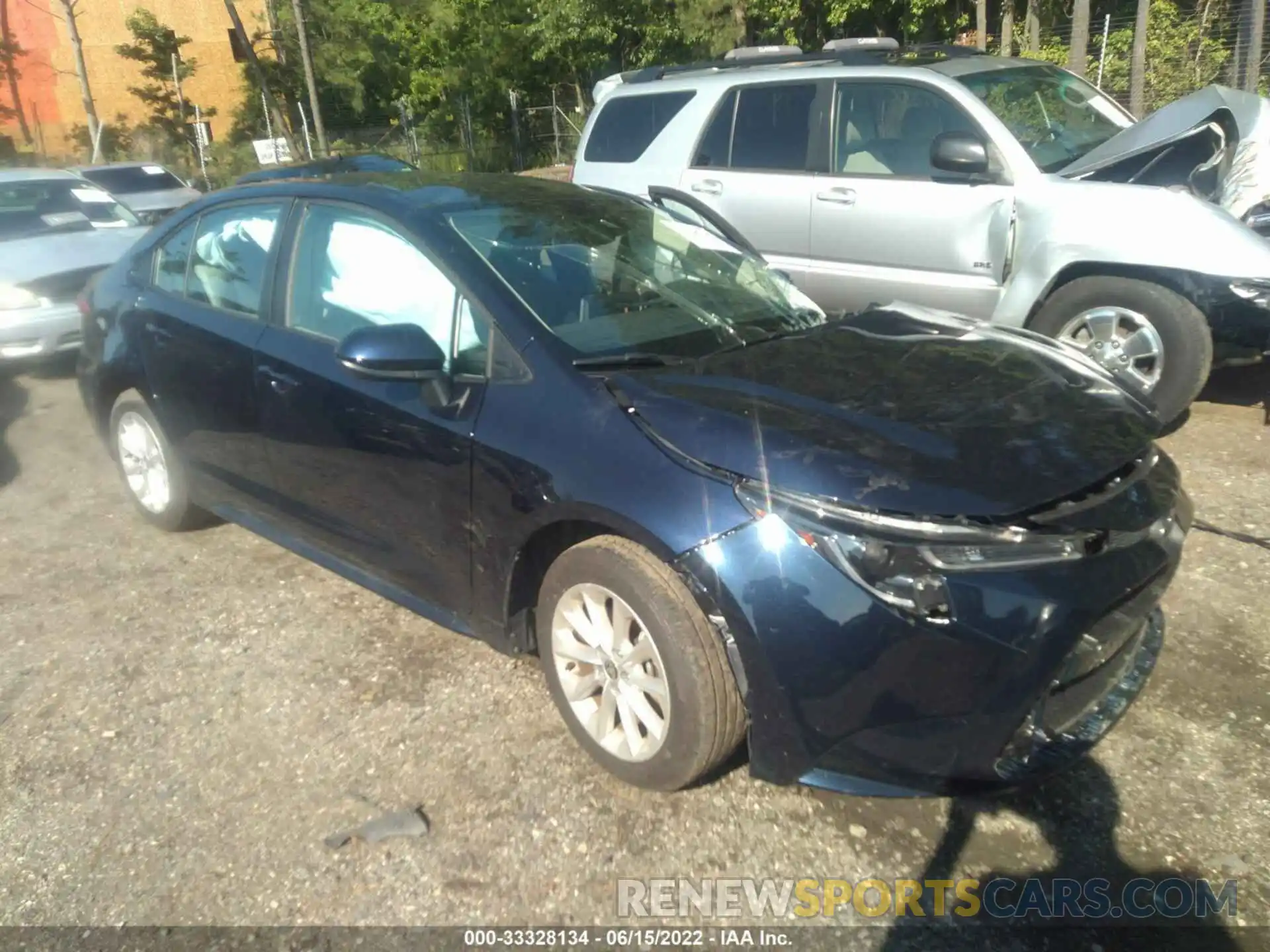 1 Photograph of a damaged car 5YFVPMAE9MP171330 TOYOTA COROLLA 2021