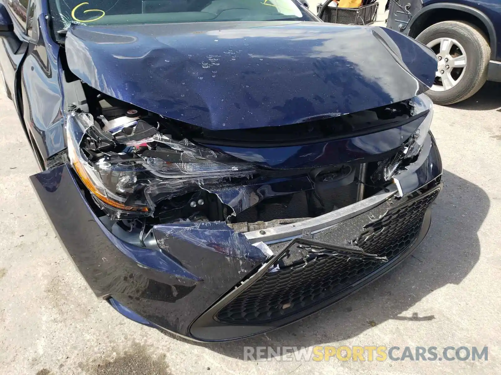 9 Photograph of a damaged car 5YFVPMAE9MP219747 TOYOTA COROLLA 2021