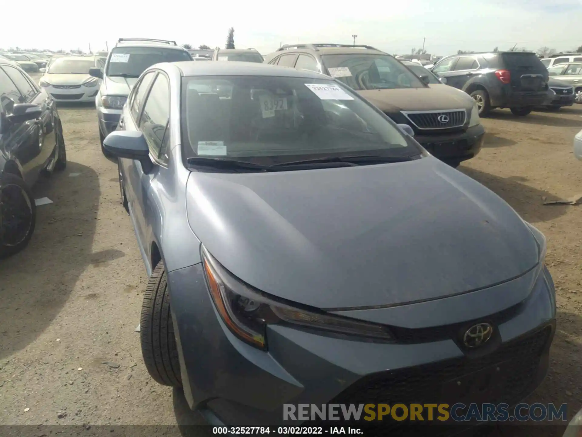 1 Photograph of a damaged car 5YFVPMAE9MP248567 TOYOTA COROLLA 2021