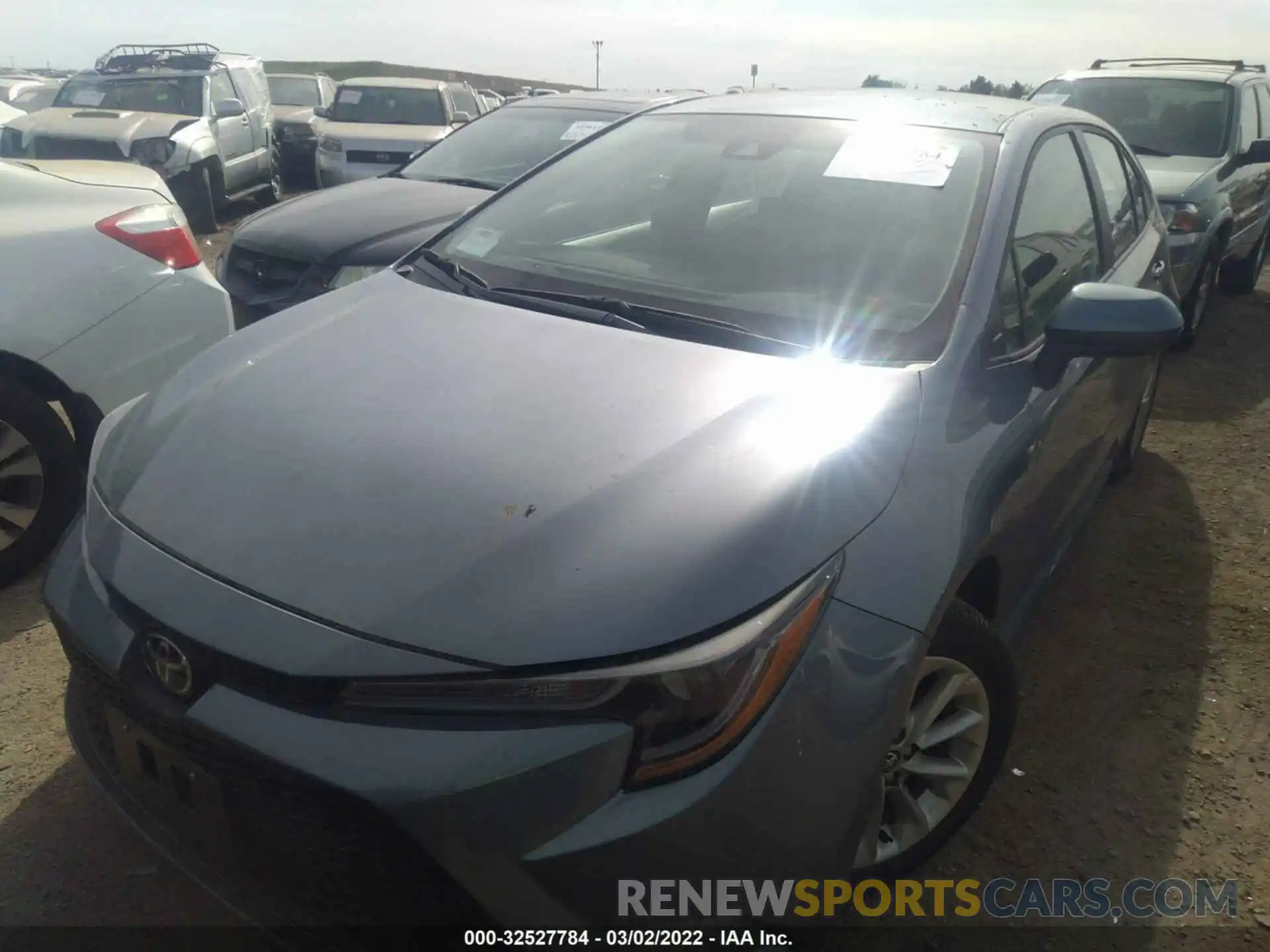 2 Photograph of a damaged car 5YFVPMAE9MP248567 TOYOTA COROLLA 2021