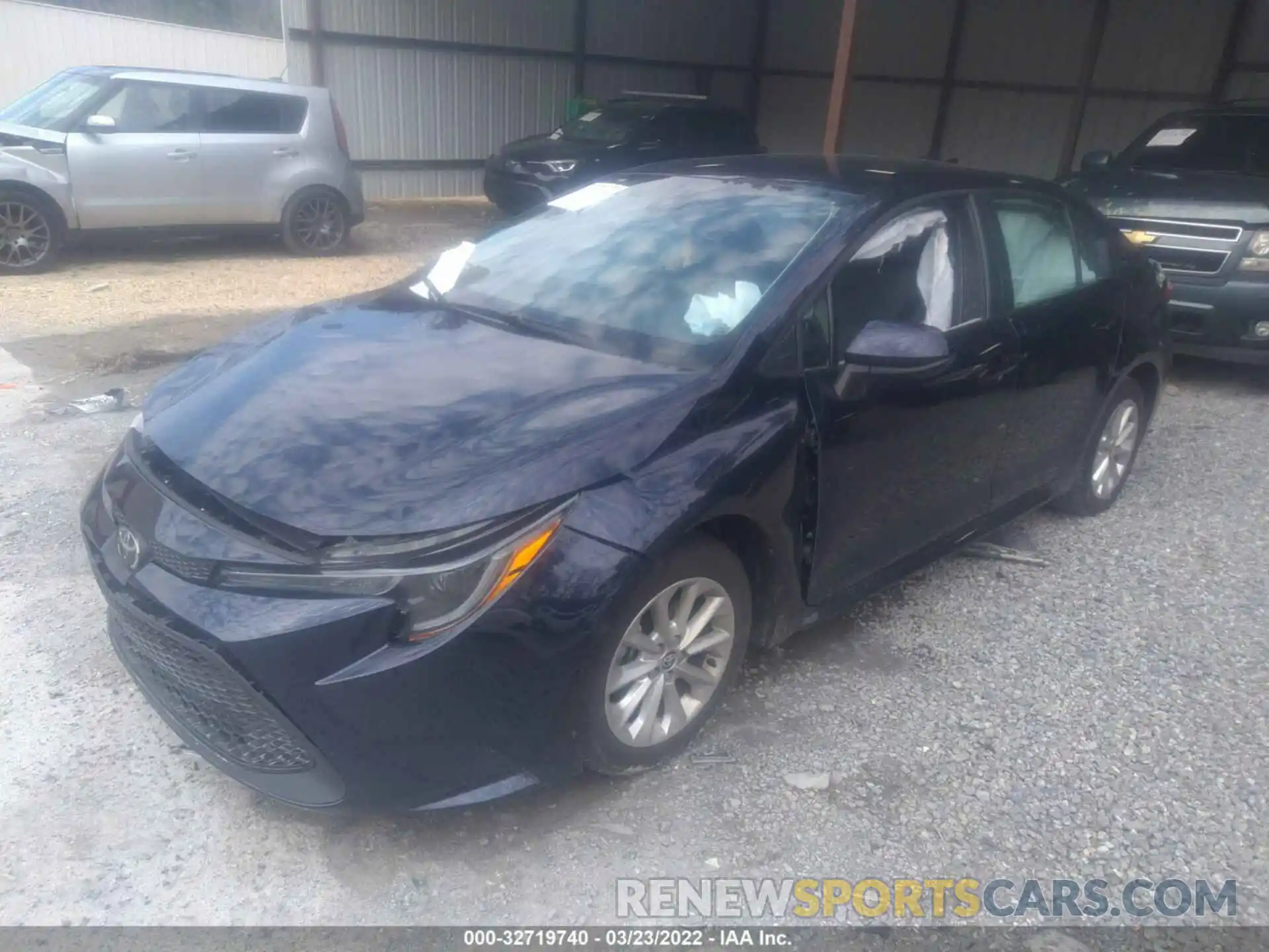 2 Photograph of a damaged car 5YFVPMAE9MP265496 TOYOTA COROLLA 2021