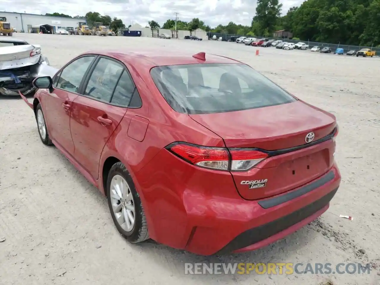 3 Photograph of a damaged car 5YFVPMAE9MP266745 TOYOTA COROLLA 2021